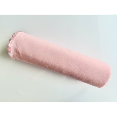画像1: ちりめん生地　オレンジサーモン※色味の説明あり