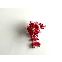 11/14リリース　ふくら梅の髪飾り★