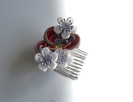 梅と松（髪飾り）★★