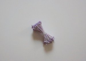 画像1: ペップ（花芯）　紫パール小　1束（約144本） (1)