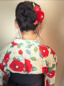 画像1: 教室レッスン小学生髪飾り　２日講座　 (1)