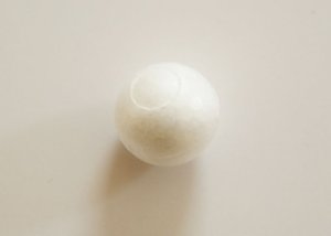 画像1: スチロール球　２５ｍｍ　３個 (1)
