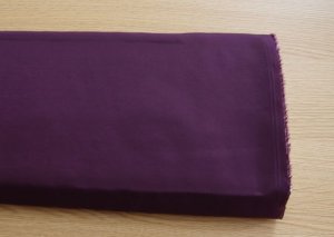 画像1: 化繊キュプラ　濃紫 (1)